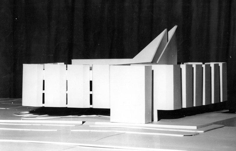 Макет нового здания Государственного Дарвиновского музея. 1969—1970