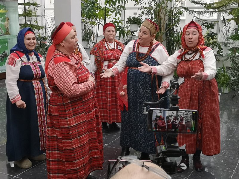 Выступление Фольклорного театра поморской культуры «Сузёмье»