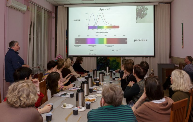 Встреча Учительского клуба: лекция на тему Поведения растений