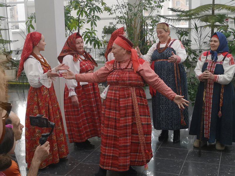 Выступление Фольклорного театра поморской культуры «Сузёмье»