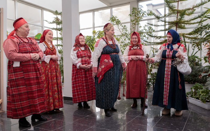Выступление Фольклорного театра поморской культуры «Сузёмье»