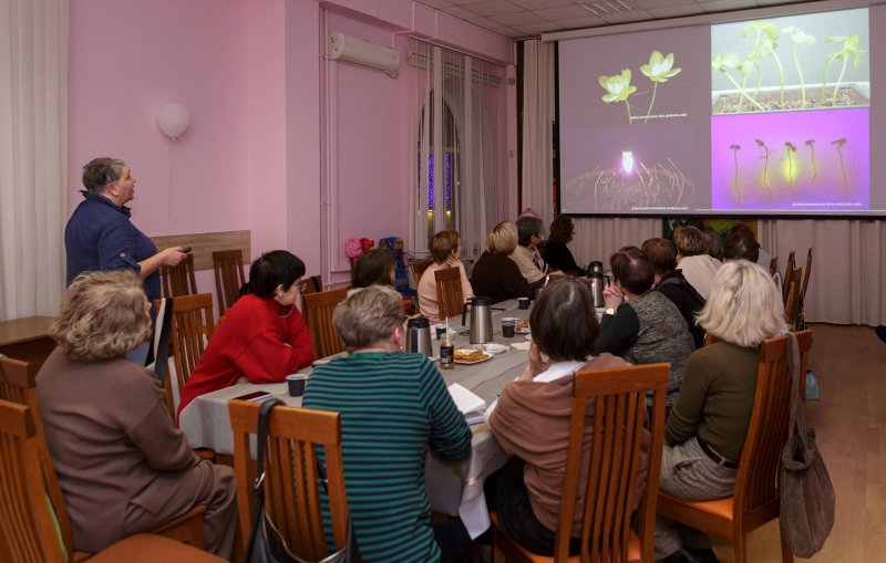 Встреча Учительского клуба: лекция на тему Поведения растений