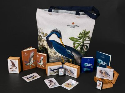 Cувениры к выставке «Птицы-рыболовы»