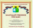 Совет депутатов выражает благодарность