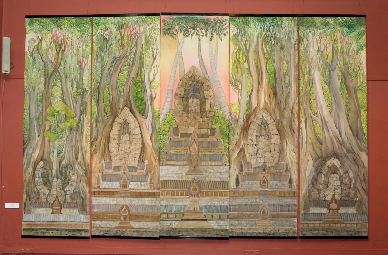 Открытие выставки Шёлковые странствия Анны Милосердовой