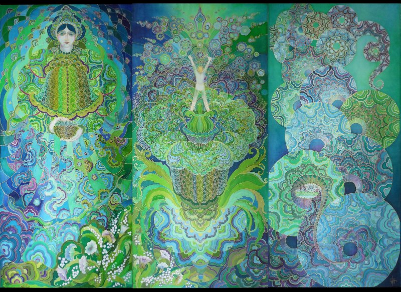 Открытие выставки Шёлковые странствия Анны Милосердовой