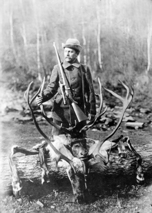 Ф.Ф. Шиллингер в сибирской экспедиции 1912 год.