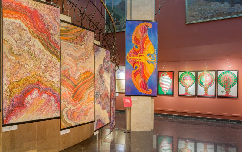 Открытие выставки Шёлковые странствия Анны Милосердовой