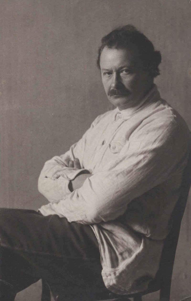 Таксидермист Ф. Е. Федулов. 1930-е