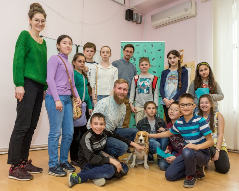 Организаторы и участники лекции