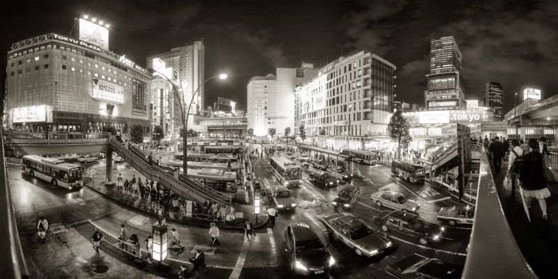 Yoichiro KATO, Japan. Tokyo Night. Ёчиро Като, Япония. Токийская ночь.