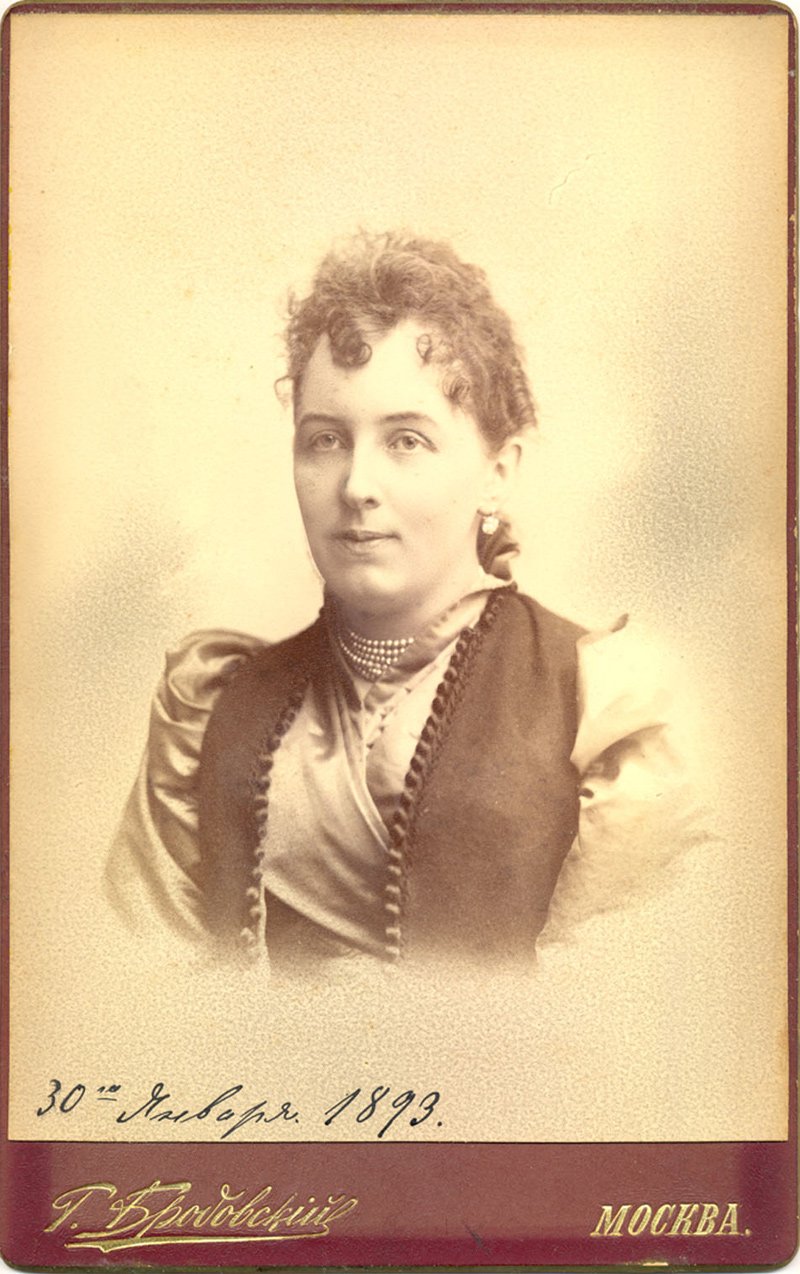 Любовь Герасимовна Хлудова. 1893