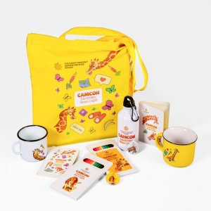 Линейка сувениров – с легендарным жирафом Самсоном