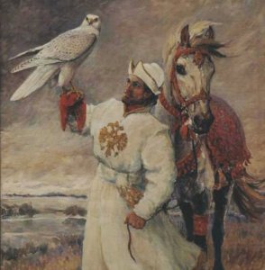 Соколиная охота - царская, псовая - барская
