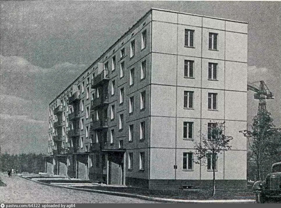 Фото 90.2 Дом, в котором жили З.Гердт и Г.Шпаликов, ул. Телевидения, д. 9, к.2 (не сохранился)